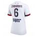 Maillot de foot Paris Saint-Germain Illia Zabarnyi #6 Extérieur vêtements Femmes 2025-26 Manches Courtes